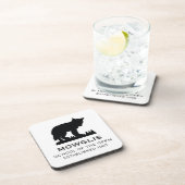 Mowglisのシンプルなコースター コースター (右側)