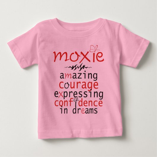 Moxieの定義 ベビーTシャツ (正面)