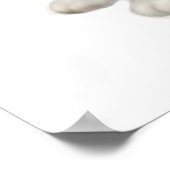 Moxie the Tuxedo Catプリント ポスター (角)