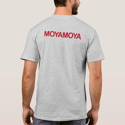 MOYAMOYA(モヤモヤ) Tシャツ (裏面)
