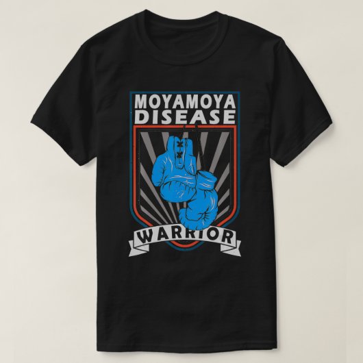 Moyamoya disease warrior tシャツ (デザイン正面)