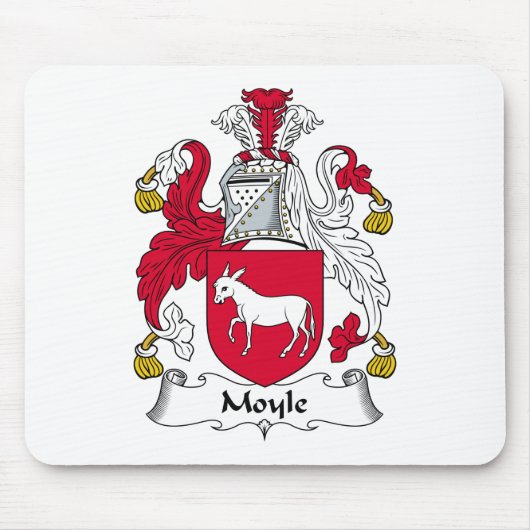 Moyleの家紋 マウスパッド (正面)