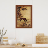 Moyuli ~ 墨玉璃グレイハウンド~ジュゼッペ・カスティリオン~ ポスター (キッチン)