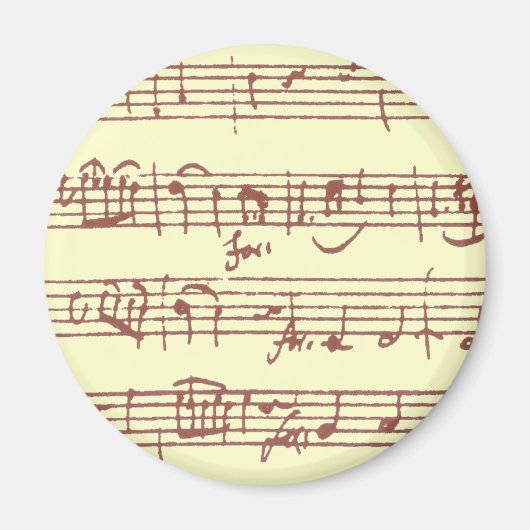 Mozartマグネット2-1/4" マグネット (正面)