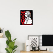 Mozart ポスター (ホームオフィス)