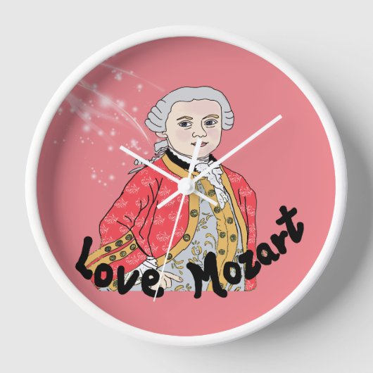 Mozart 壁時計 (正面)