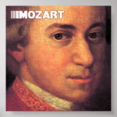 Mozart Fine Art On Canvas ポスター (正面)