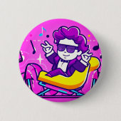 Mozart's Musical Carousel Extravaganza! 缶バッジ (正面)