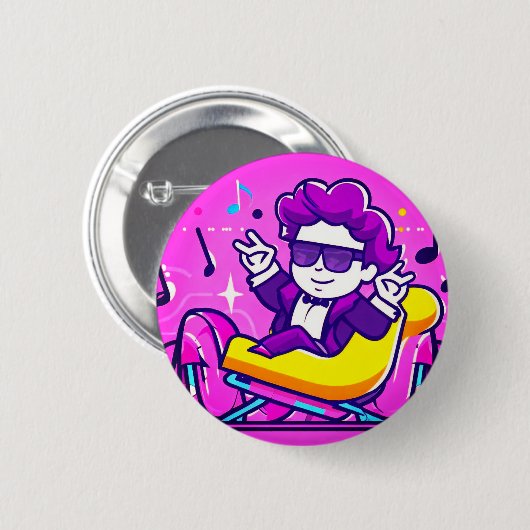 Mozart's Musical Carousel Extravaganza! 缶バッジ (正面&裏面)