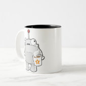 Mozbotのコーヒー・マグ ツートーンマグカップ (正面左)