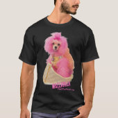 MozzarellaThePoodle, Poodle Shirt Tシャツ (正面)
