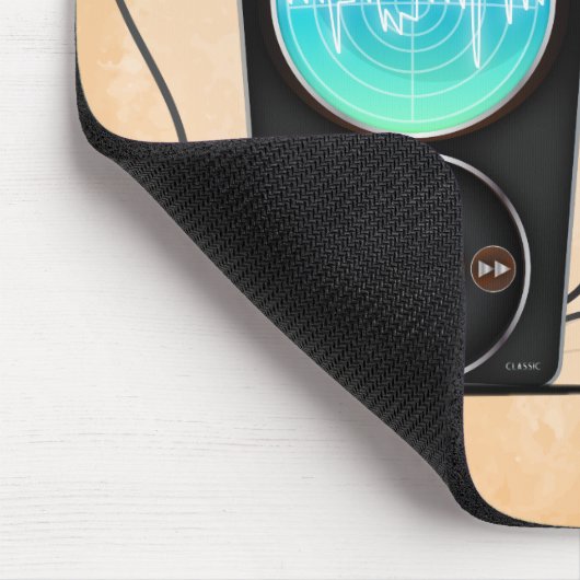 MP3選手 マウスパッド (コーナー)