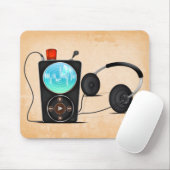 MP3選手 マウスパッド (マウス)