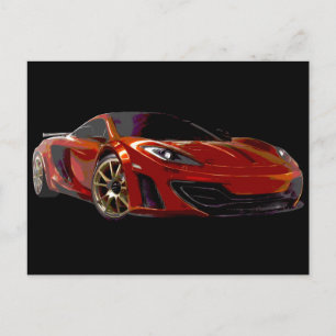MP4 12C ポストカード