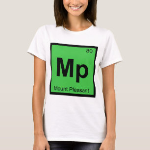 Mp - サウスカロライナ州マウントプレザント ケミストリーシティ tシャツ