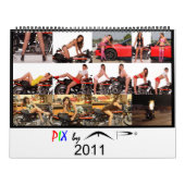 MP 2011のカレンダーによるPIX カレンダー (カバー)