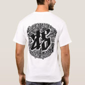 MP 40メンズベーシックTシャツTシャツ Tシャツ (裏面)