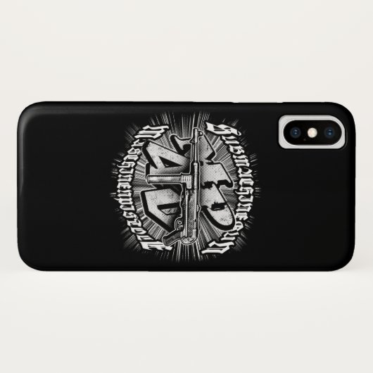 MP 40 Case-Mate iPhoneケース (裏面(横))