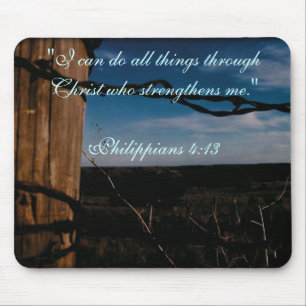 MP - Philippiansの4:13 マウスパッド