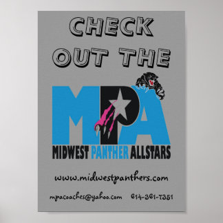 MPAのチェックアウト ポスター