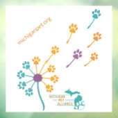 MPAダンデリオンポープリントウィンドウクリング ウィンドウサイン (シート3)