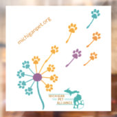 MPAダンデリオンポープリントウィンドウクリング ウィンドウサイン (シート2)