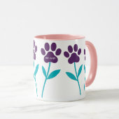 MPAチューリップポープリントコーヒーマグ マグカップ (正面右)