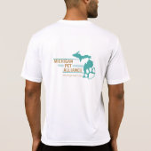 MPAメンズスポーツテック競技者Tシャツ Tシャツ (裏面)