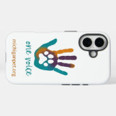 MPAワンボイスポープリントインハンドプリント電話ケース Case-Mate iPhoneケース (裏面 (横))