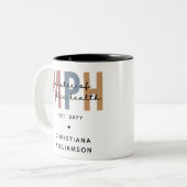 MPHカスタム保健師範 ツートーンマグカップ (正面左)