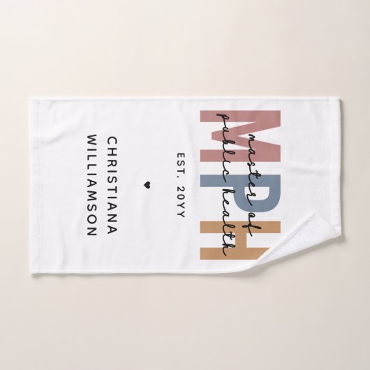 MPHカスタム保健師範 ハンドタオル (ハンドタオル)