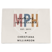 MPHカスタム保健師範 ラージペーパーバッグ (正面)