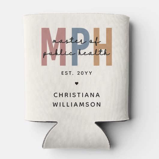 MPHカスタム保健師範 缶クーラー (裏面)