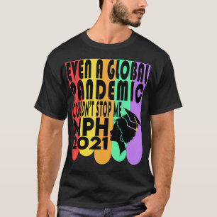 MPH公衆衛生学修士卒業2021修士号 Tシャツ