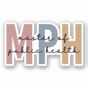 MPH公衆衛生学修士課程 シール