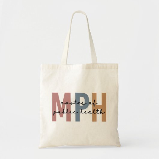 MPH公衆衛生学修士課程 トートバッグ (正面)