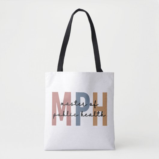 MPH公衆衛生学修士課程 トートバッグ (正面)