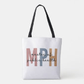 MPH公衆衛生学修士課程 トートバッグ (裏面)