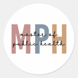 MPH公衆衛生学修士課程 ラウンドシール