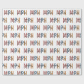 MPH公衆衛生学修士課程 ラッピングペーパー (フラット)