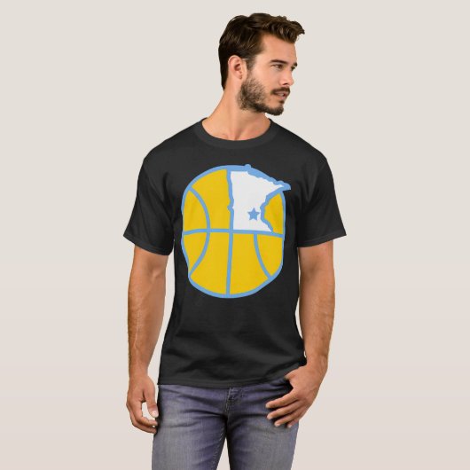 Mpls Lakers Basketball Tシャツ (正面フル)