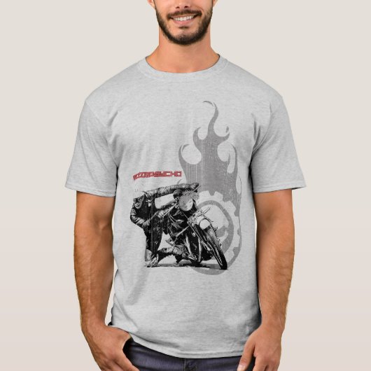 mPsycho_KneeDrag Tシャツ (正面)