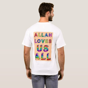 MPV -アラーは私達をすべてのTシャツ愛します Tシャツ