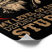 Mpy Old Man - My Level Of Sarcasm Funny Monkey (on ポスター (角)