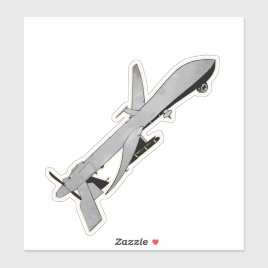 MQ-1プレデター、UAV航空機 シール (シート)