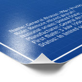 MQ-1プレデターUAV – 航空機設計図ABD フォトプリント            (角)