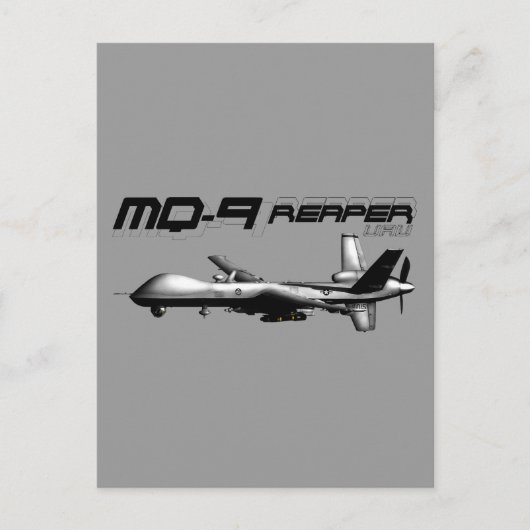 MQ-9リーパー ポストカード (正面)
