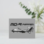 MQ-9リーパー ポストカード (スタンド正面)