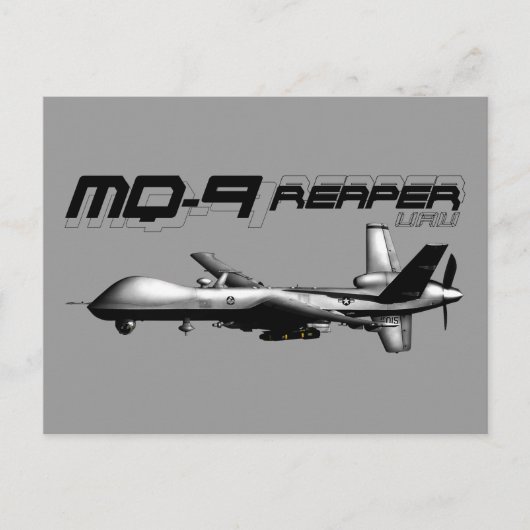 MQ-9リーパー ポストカード (正面)