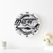 MQ-9リーパー ラージ壁時計 (ホーム)